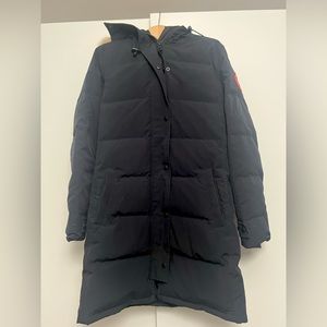 Canada Goose Shelburne Parka Coat Navy Size Small